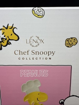 Lenox Chef Snoopy Woodstock Peanuts Spoon Rest Ceramic