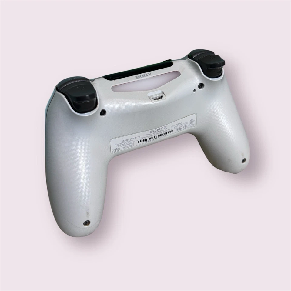 Sony PlayStation 4 DualShock Controller Silver CUH-ZCT2U FOR PARTS BUTTONS STICK - Image 4 of 4