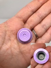 ONE Little Tikes Cozy Coupe Fairy Princess Purple Axle Cap Nut Replacement Part