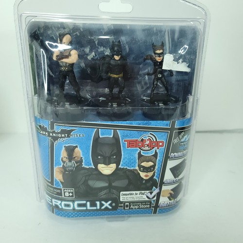DC Comics Heroclix The Dark Knight Rises Tabapp Set New Sealed Mini Figure Lot - Picture 1 of 6