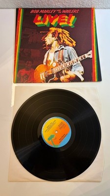Bob Marley and the Wailers Live! LP Vinyl 1975 Island Records 89 729 XOT VG+/VG+