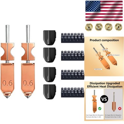 Efficient AD5X Hotend Nozzle Upgrade: 0.6mm Steel Nozzles for High-Performance