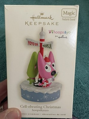 Hallmark Christmas Ornament Celebrating Christmas Whoops $ Yo-yo Needs Batteries