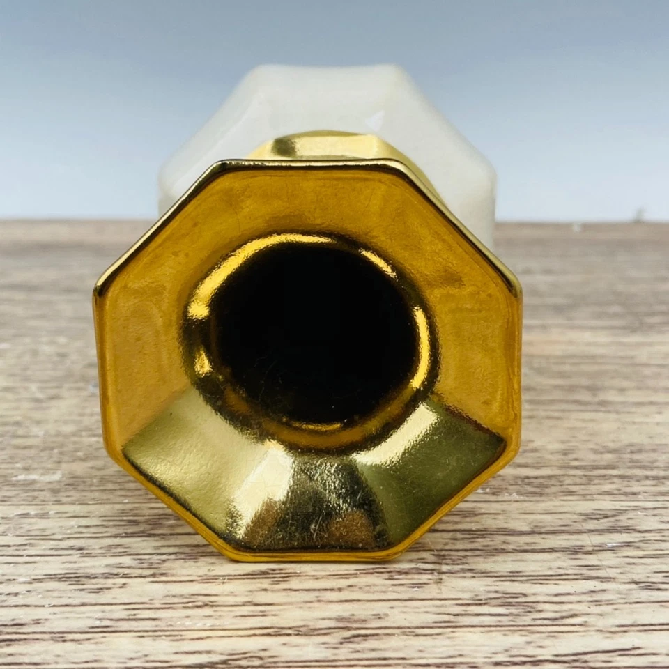 Jarrón Song Ru horno dorado doble oreja Foto 4 de 4