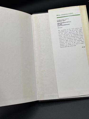 The Book of Splendours Hardcover Eliphas Levi 1973 Qabalah Origins - Picture 7 of 11