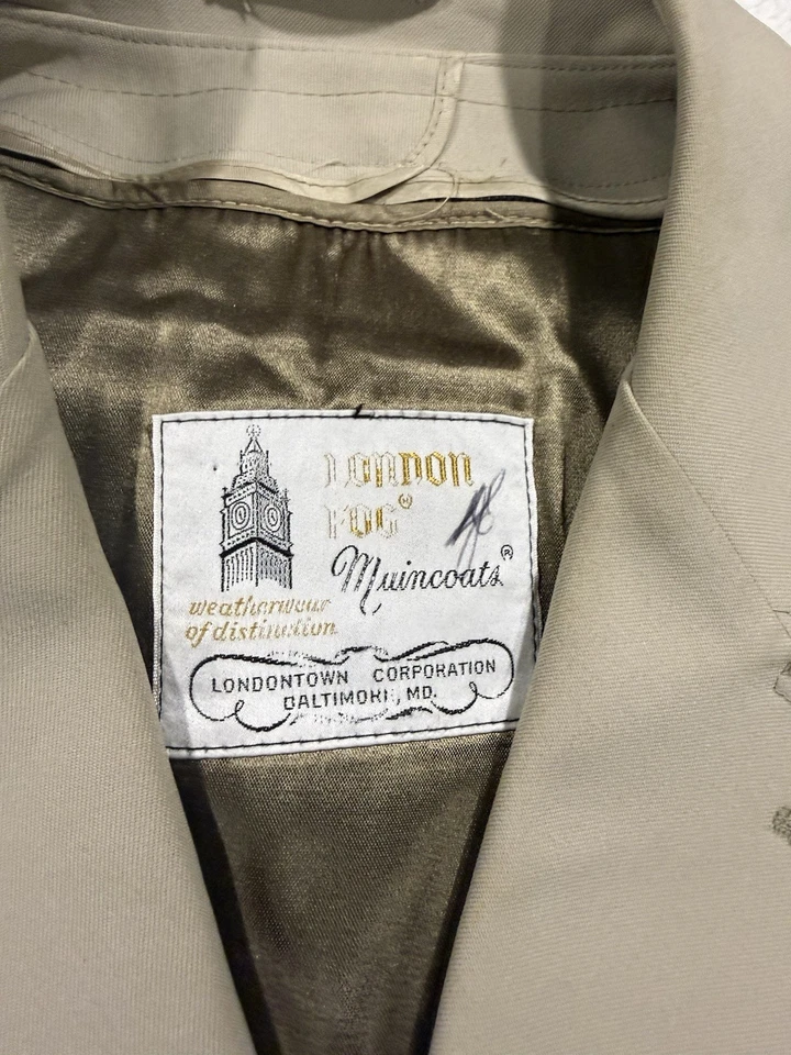 Abrigos London Fog para hombre talla 42 Foto 2 de 4