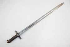 977, Belgium 19th Century Hunting Carbine 680mm Sword Bayonet