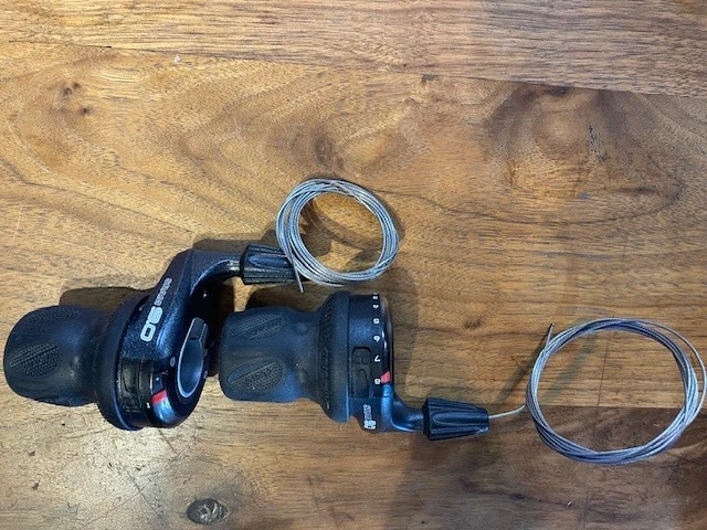 Sram 3.0 Comp 3x7 Twist Shifter in Black