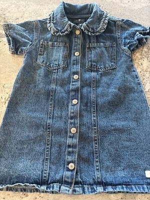 7 for all man kind 4T denim dress