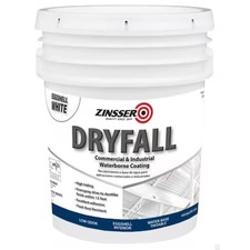 Zinsser 350999 Dryfall Commercial  Industrial Waterborne Coating, White,