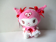 Sanrio Hello Kitty and Friends, Pink and Red Kuromi Plush - 10-inches NEW w TAG