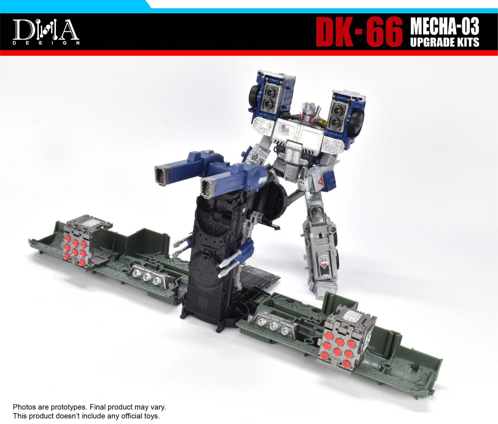 DNA Design DK-66 Upgrade Kit for Mecha-03 (Optimus Prime Type MFS-3) US SELLER