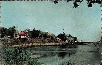 Ak Pointe Noire Republik Kongo, Vue sur la Plage mondaine - 3416378