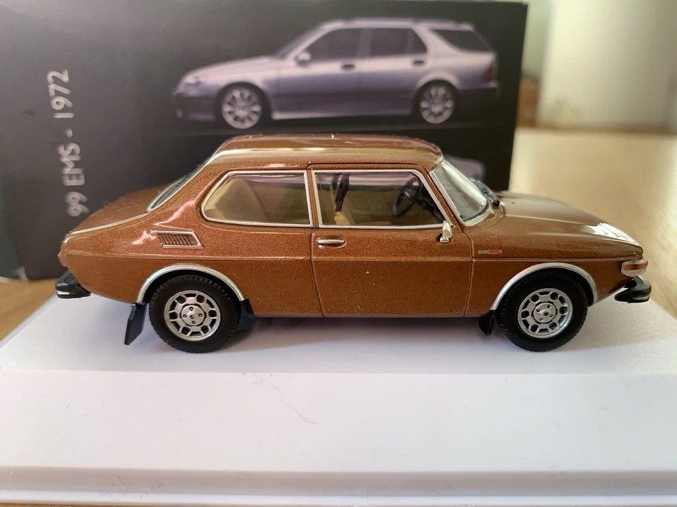 Atlas Saab 99 EMS 1972 Saab Car Museum 1/43 - Image 3 of 4