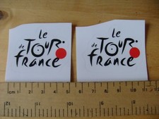 Le TOUR De FRANCE - Decals - Self Adhesive - Matt - A PAIR (lmr)