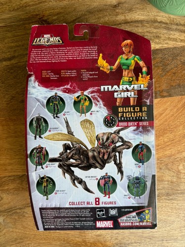 Marvel Legends Marvel Girl / Rachel Summers action figure 2007 Brood Queen BAF - Imagen 4 de 4