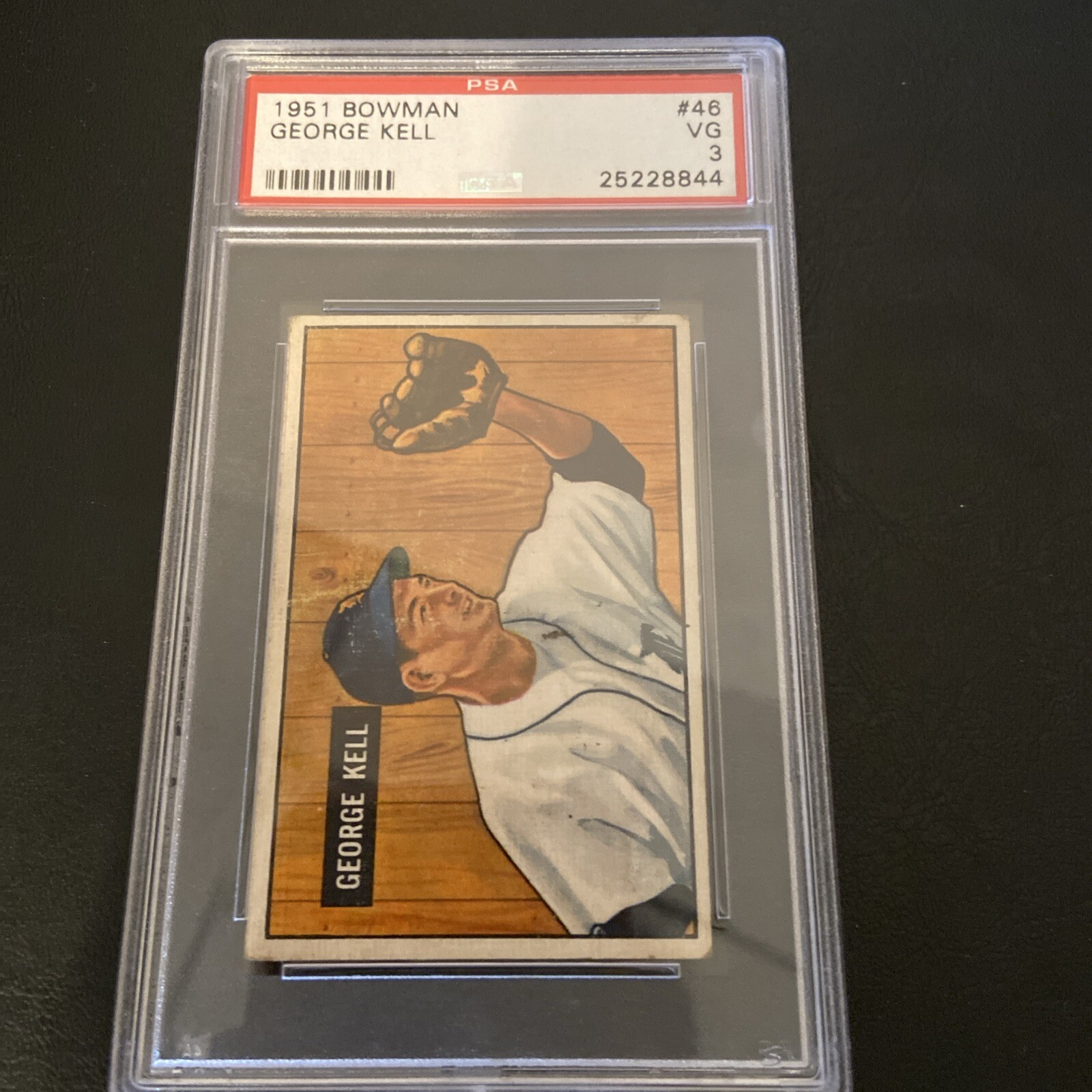 1951 Bowman George Kell #46 PSA 3 VG DETROIT TIGERS 3rd Baseman