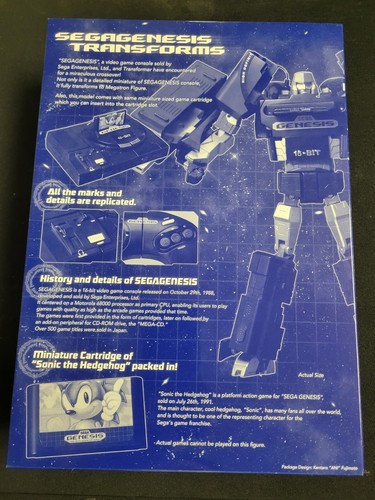 Transformers Sega Genesis Megatron (2014) Brand New Factory Boxed Japan Import - Picture 6 of 23