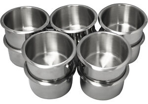 cup poker table stainless holder holders steel pcs jumbo 10pcs drink