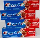 Crest Plus Complete Whitening Toothpaste Cinnamon Rush Pack of 4 5.4 Oz