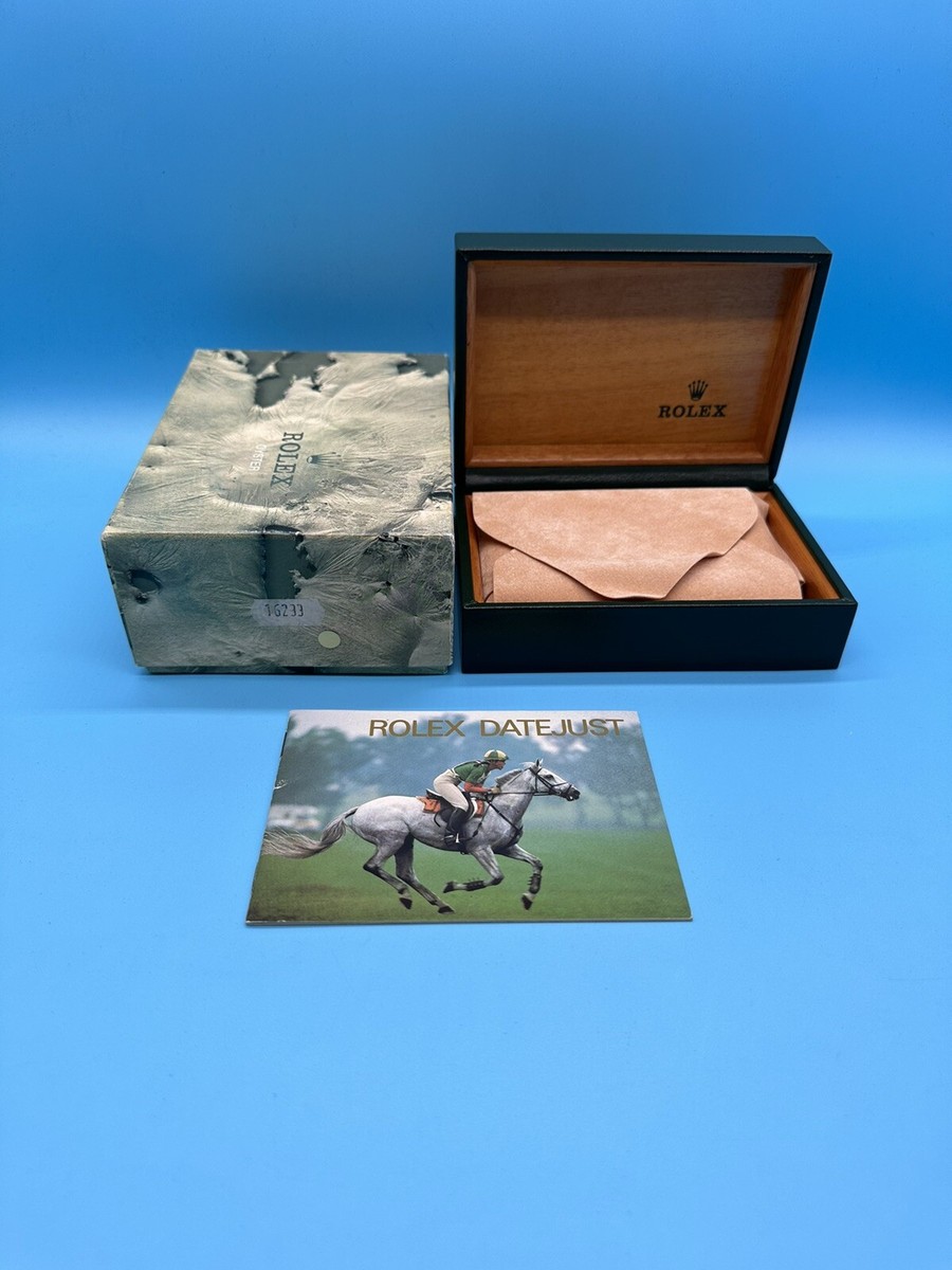 Rolex Box & Booklet Set For Datejust 16233 From 1989 | eBay