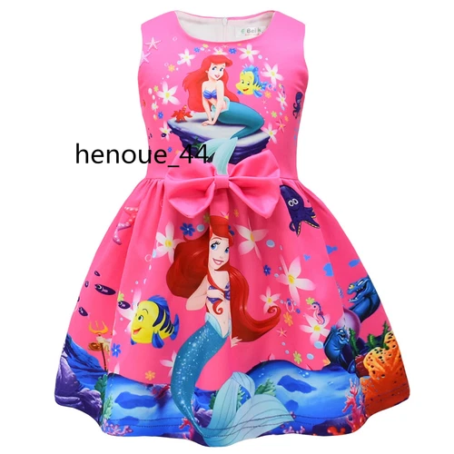 minnie stitch Cartoon Bowknot Dress Skirt Princess Party Birthday Fancy girl - Picture 24 of 69