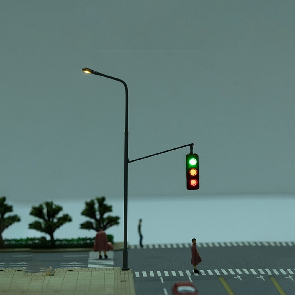 Model Lamp Model Model Lamp Model Light*2 Model Train Railroad Signal Lamp