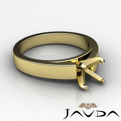 6g. 4Prong Classic Solitaire Setting Cathedral Engagement Ring Semi Mount 4.5m. - Picture 6 of 29