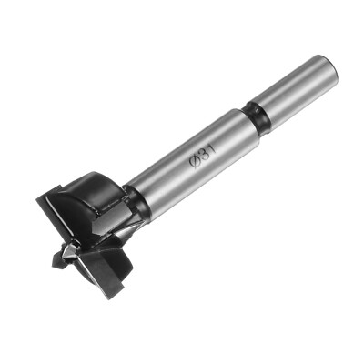 Forstner Drill Bit 31mm Tungsten Carbide Wood Forstner Bit Opener Cutter Black