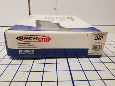 Disc Brake Pad-QuickStop Rear Wagner ZX821 | eBay