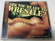 NEW Are You Ready To Wrestle? Countdown Mix Masters CD Wrestling's Hardest Hits