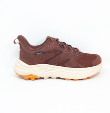 Hoka One One Anacapa 2 Low GTX Gore-Tex Brown Red Hiking Shoe Sneaker Womens NEW