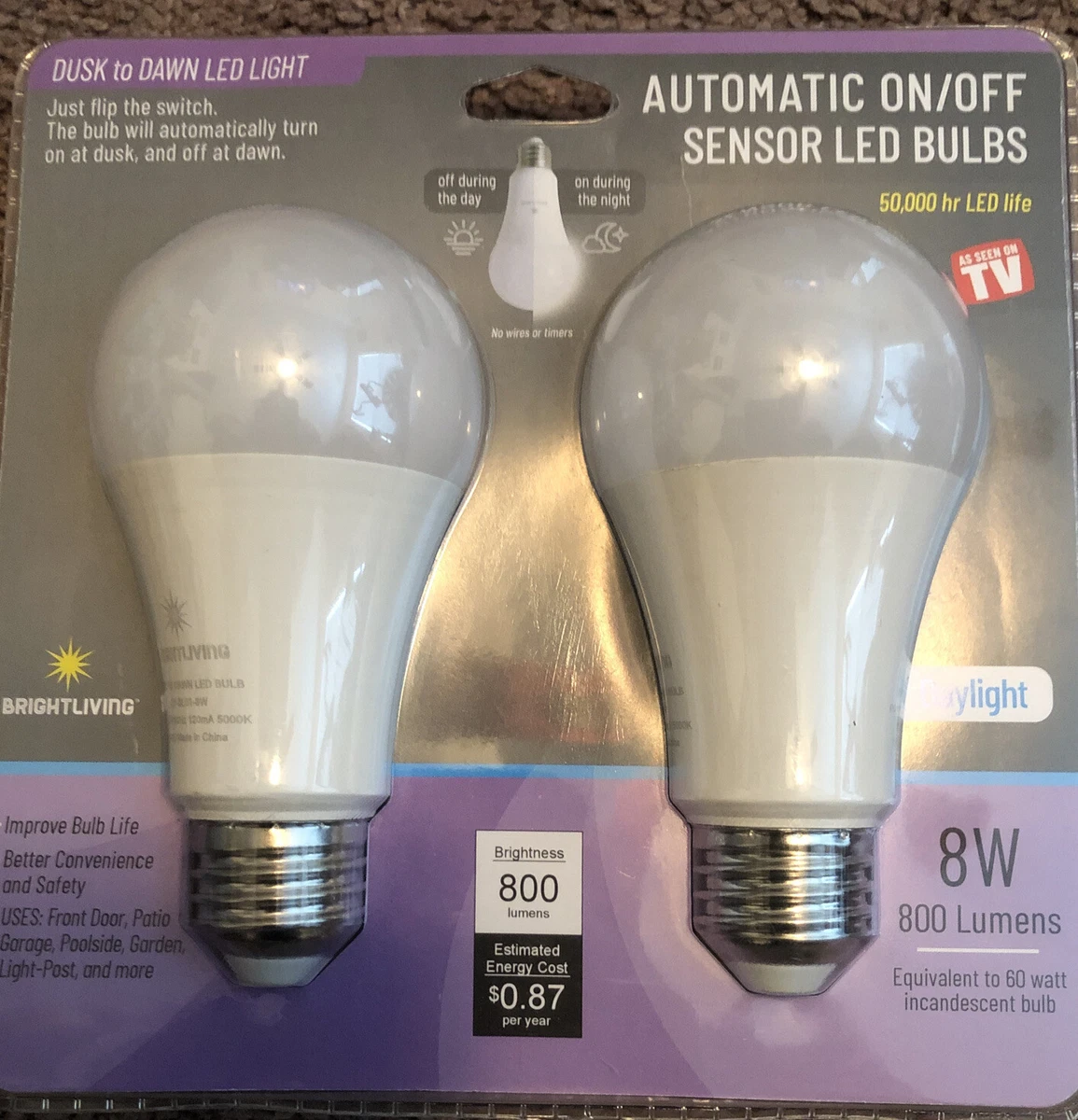 Automatic hotsell light bulbs