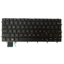 US Black Backlit Keyboard for Dell XPS 13 9380 9380-7660SLV-PUS P82G 03CM18