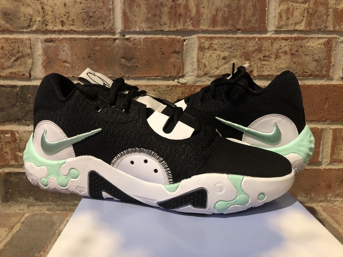 New 11 Nike PG 6 Black Mint Foam White Paul George Basketball