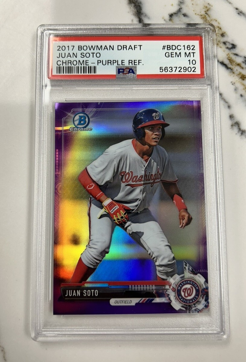 スポーツ選手 MLB 2017 JUAN SOTO CHROME ref MLB 2017 JUAN SOTO CHROME ref