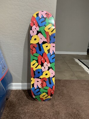 Supreme Balloons Skateboard Decks Silver & Black 8.125 FW20 150 For Both