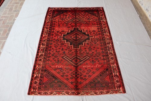 6 x 8 ftAny room décor area rug, Afghan tribal 100 percent wool traditional rug - Picture 2 of 14