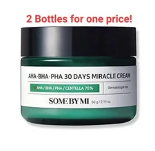 🔥[2 BOTTLES]🔥 SOME BY MI AHA BHA PHA 30 Days Miracle Cream 60g - Exp 06/2026