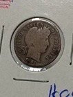 👉1901  Barber Dime  Average Circ M/174