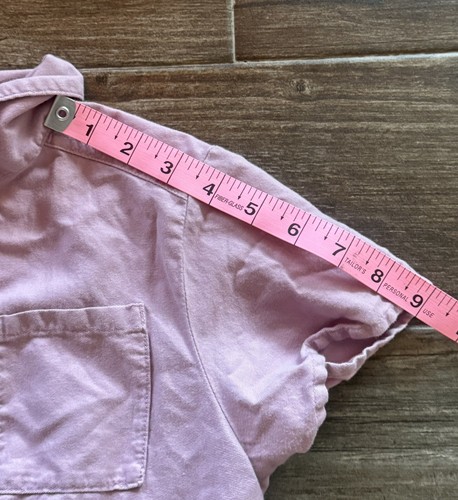 Girls Wonder Nation Short Sleeve Button Pink Floral White Dress Button Size 7/8 - Picture 6 of 8