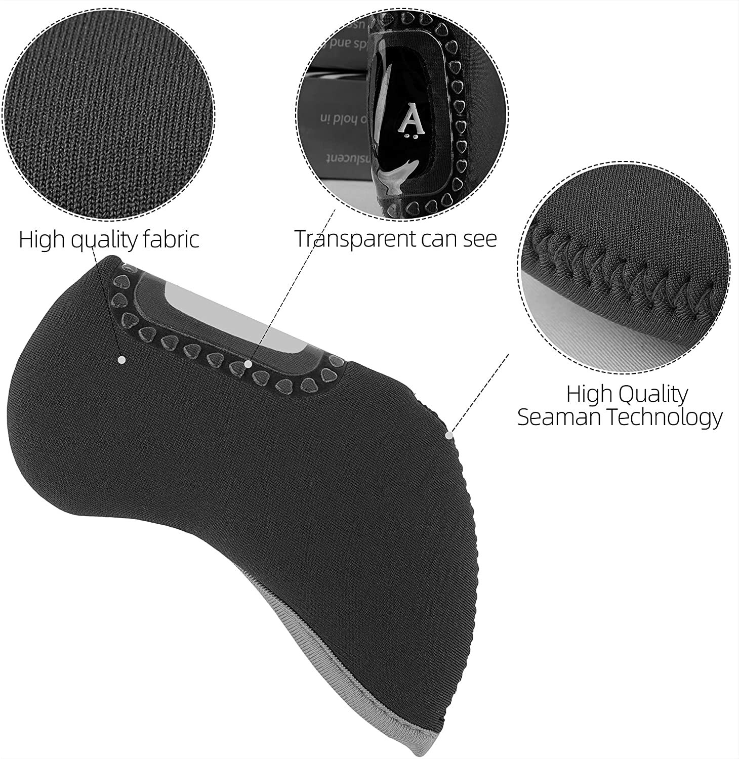 10 Pcs Golf Club Head Covers Iron Head Cover Golf Accessories Hybrid