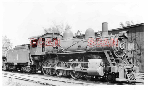1BB931 RP 1936/1990s FT SMITH & WESTERN RAILROAD 4-6-0 LOCO #14 FT SMITH - 第 1/1 張圖片