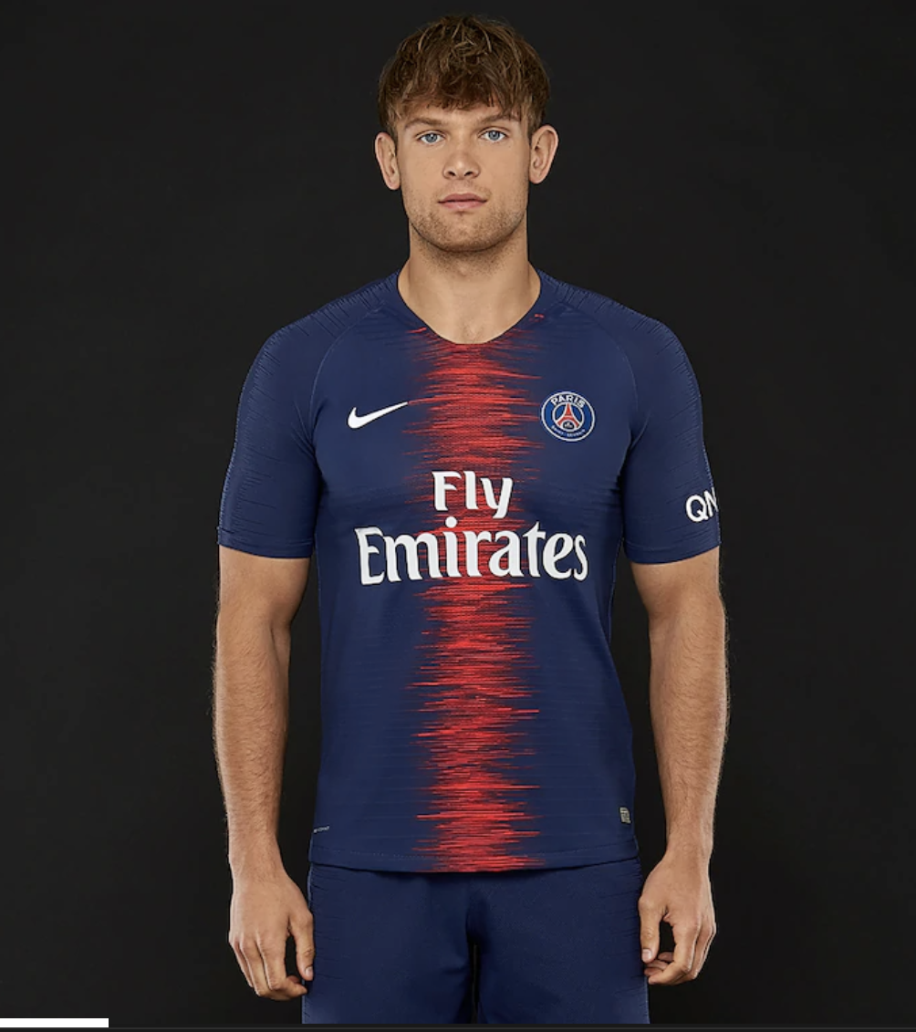 NIKE PSG Paris Saint-Germain #14 C. Jones Home Soccer Jersey NIKE PSG Paris Saint-Germain #14 C. Jones Home Soccer Jersey