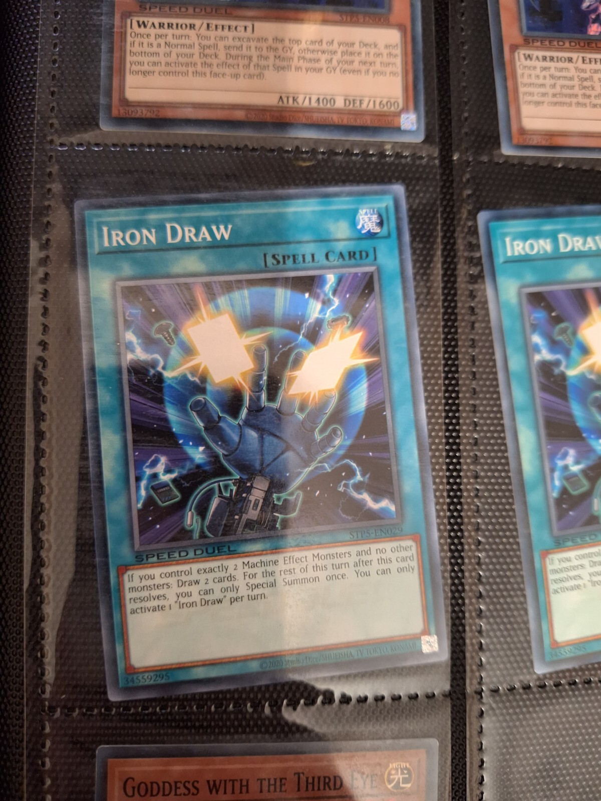 YU-GI-OH! Iron Draw - STP5-EN029 Near Mint SPEED DUEL | eBay