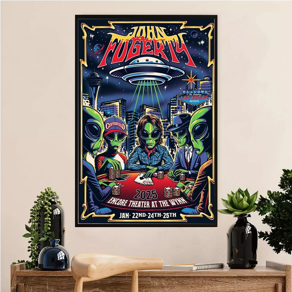 John Fogerty Tour In Las Vegas the Encore Theater Jan 24, 25 2025 Poster - Image 2 of 4