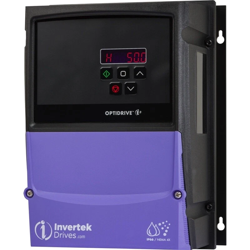 ODE-3-240058-3F4A Invertek VFD 3HP 5.8A 380V-480V 3Ph/3Ph VFDexchange