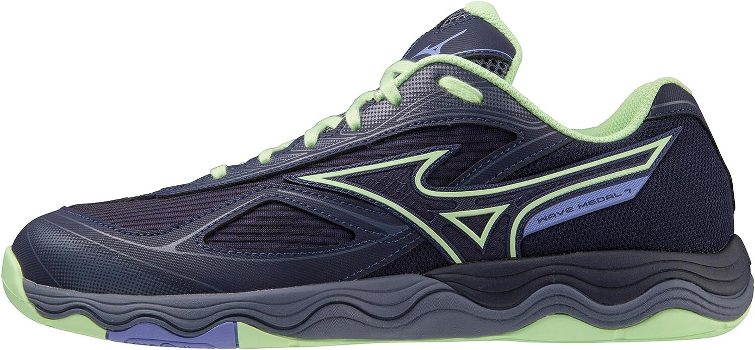MIZUNO Обувь для настольного тенниса WAVE MEDAL 7 Navy Lime Purple 81GA2315 US9 27см 29590₽