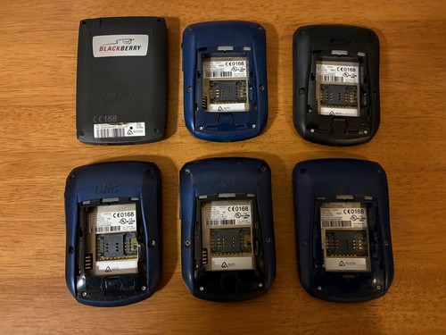 Blackberry Mobile Phones x 6 - Vintage - Lot 1 - Picture 2 of 2