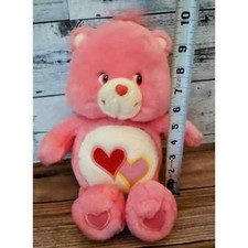 Care Bears 2004 Love A Lot Bear Sing A Long Plush Talks, Moves, Sings WORKING